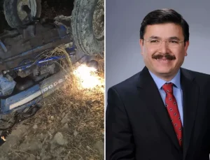 Eski AK Partili ilçe başkanı Şaban İş kazada hayatını kaybetti