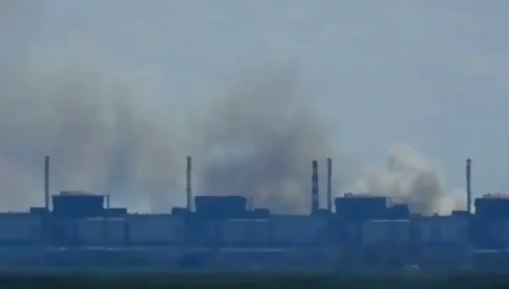 Ukrayna’daki Zaporijya Nükleer Santrali’nin tesislerinden biri vuruldu