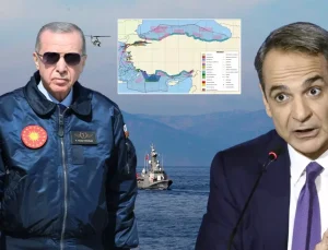 Türkiye’den Yunanistan’a MEB resti! Haritayı güncellediler, tepki sert oldu