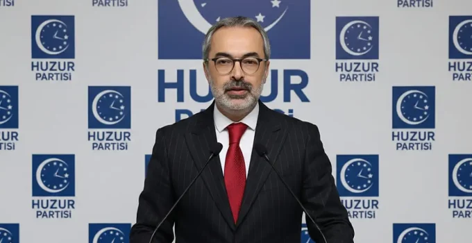 Huzur Partisi Genel Başkanı Zafer Emanetoğlu: “İsrail Bölgemizden Mutlaka Sökülüp Atılmalıdır”